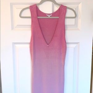 Guess Ribbed Ombré Midi Dress